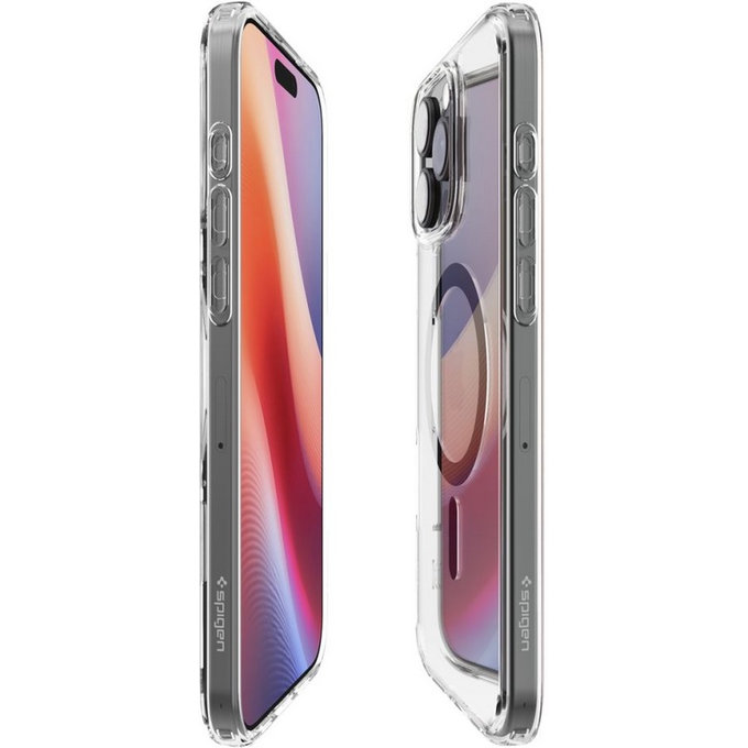 Spigen - Hülle Ultra Hybrid mit MagSafe für iPhone 16 Pro, schwarz