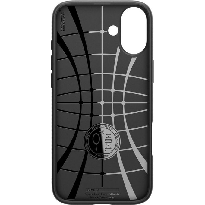 Spigen - Hülle Liquid Air für iPhone 16, matte black