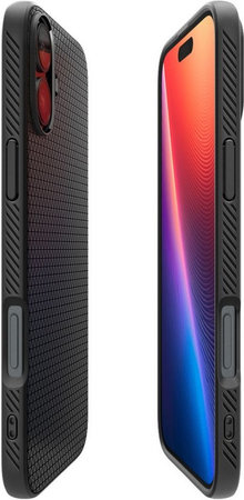 Spigen - Hülle Liquid Air für iPhone 16, matte black