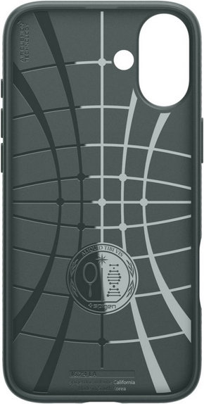Spigen - Hülle Liquid Air für iPhone 16, abyss green