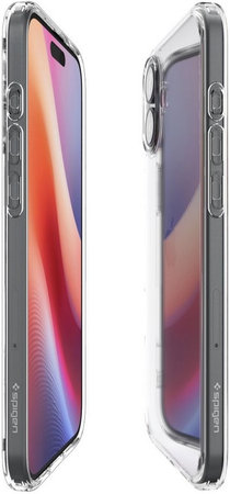 Spigen - Hülle Ultra Hybrid für iPhone 16, crystal clear