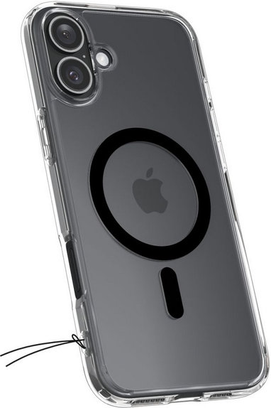 Spigen - Hülle Ultra Hybrid mit MagSafe für iPhone 16, schwarz