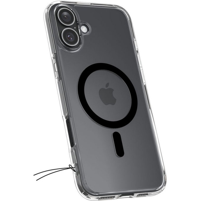 Spigen - Hülle Ultra Hybrid mit MagSafe für iPhone 16, schwarz