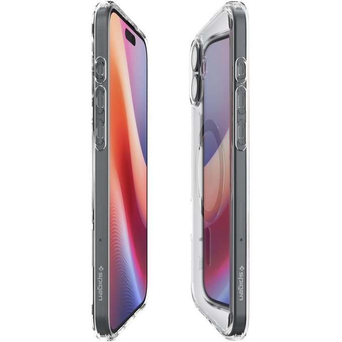 Spigen - Hülle Ultra Hybrid mit MagSafe für iPhone 16, schwarz