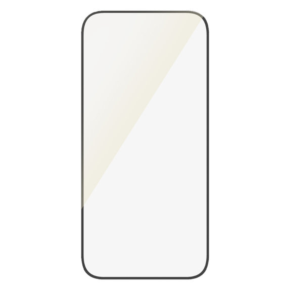PanzerGlass - Gehärtetes Glas UWF Eyecare mit Applikator Für iPhone 16, schwarz