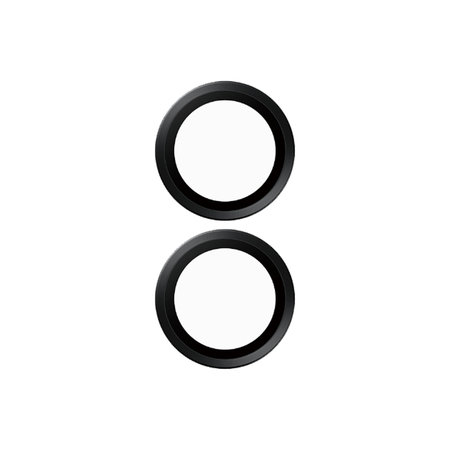 PanzerGlass - Schutzabdeckung für das Kameraobjektiv Hoops Für iPhone 16 und 16 Plus, schwarz