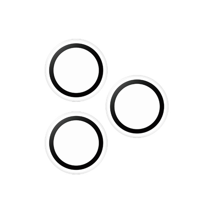 PanzerGlass - Schutzabdeckung für das Kameraobjektiv Hoops Für iPhone 16 Pro und 16 Pro Max, transparent