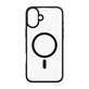 Hülle HardCase mit MagSafe für iPhone 16 Plus, schwarz, PanzerGlass