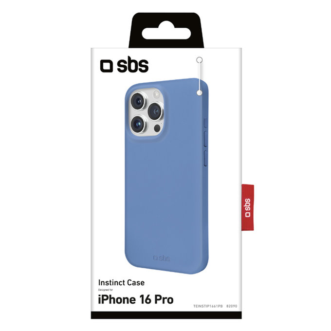 SBS - Hülle Instinct Für iPhone 16 Pro, blau