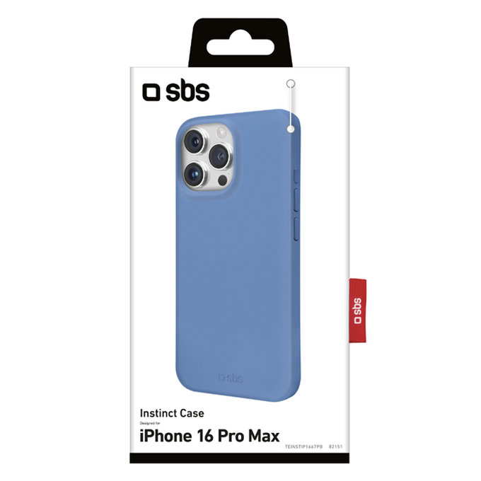 SBS - Hülle Instinct Für iPhone 16 Pro Max, blau