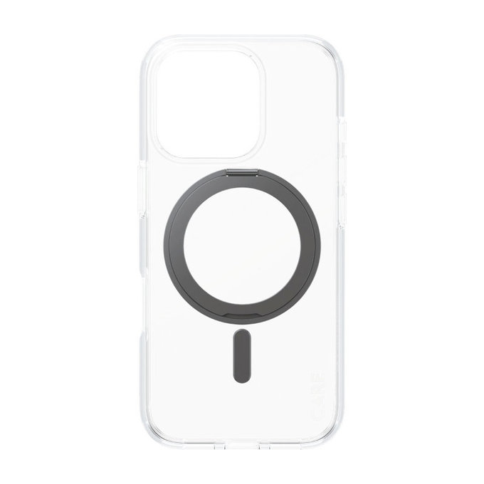 Kickstand Hülle mit MagSafe für iPhone 16 Pro, Schwarz, CARE