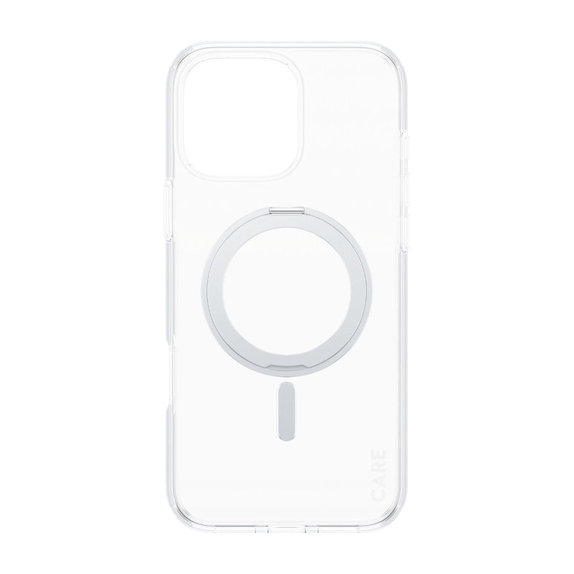 Kickstand Hülle mit MagSafe für iPhone 16 Pro Max, Silber, CARE