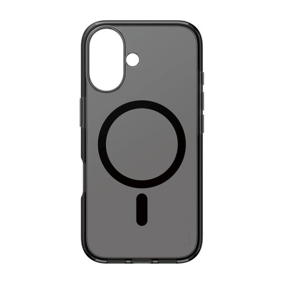 Smokey Hülle mit MagSafe für iPhone 16, Schwarz, CARE