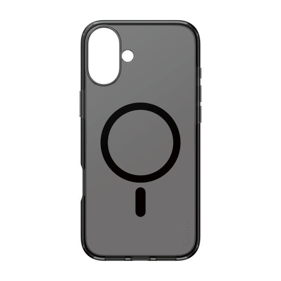 Smokey Hülle mit MagSafe für iPhone 16 Plus, Schwarz, CARE