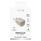 PURO - Ladeadapter MiniPro USB-C, GaN, 20W, sandshell