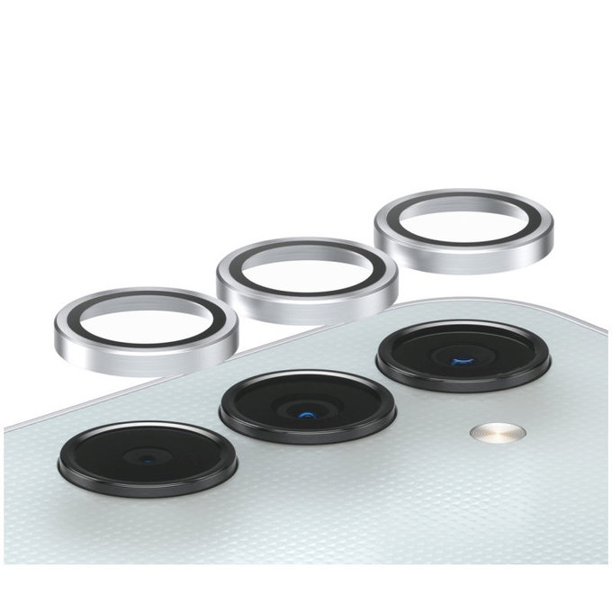 Kameralinsenschutz Hoops für Samsung A25 5G, Hellblau, PanzerGlass
