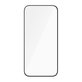 Schutzglas UWF Ceramic mit Applikator für iPhone 15, Schwarz, PanzerGlass