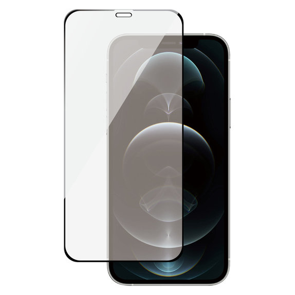 Panzerglas Case Friendly für iPhone 12 Pro/12, Schwarz, SAFE by PanzerGlass