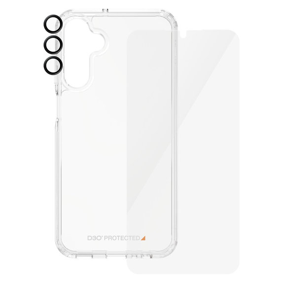 Bundle Hoops + Panzerglas UWF + Hard Case D3O für Samsung Galaxy A15/A15 5G, PanzerGlass