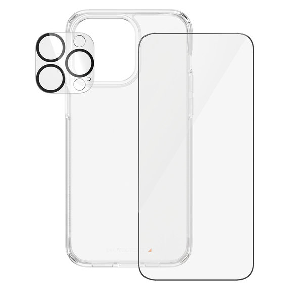 Bundle PicturePerfect + Panzerglas UWF + Hard Case D3O für iPhone 15 Pro Max, PanzerGlass