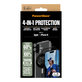 Bundle Hoops + UWF Panzerglas + Hard Case + Magnetic Ring Mount für iPhone 16, PanzerGlass