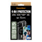 Bundle Hoops + UWF Panzerglas + Hard Case + Magnetic Ring Mount für iPhone 16 Pro, PanzerGlass