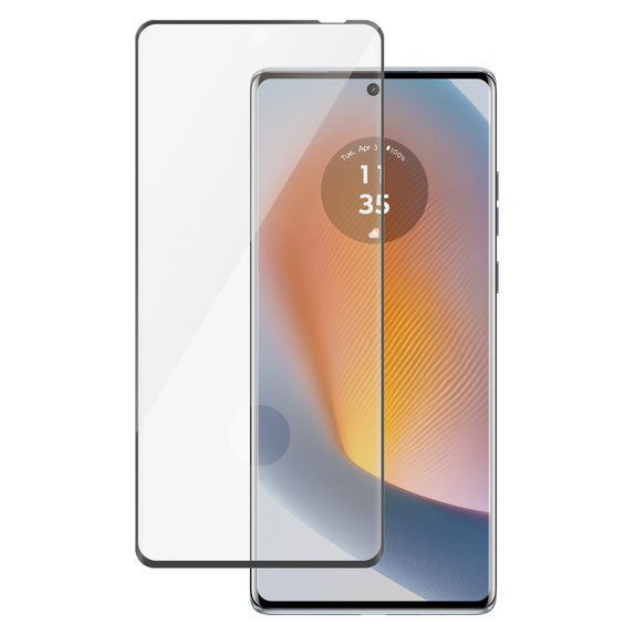 Panzerglas UWF für Motorola Moto G85 5G/Edge 50 Fusion, Schwarz, PanzerGlass