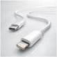 FixPremium - Kabel Lightning/USB-C, 1.5m, weiss