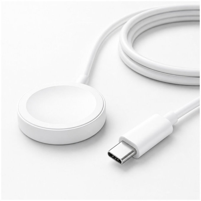 FixPremium - Kabel Watch/USB-C, 1.5m, weiss