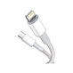 Baseus - Kabel Lightning/USB-C, 1.5m, weiss