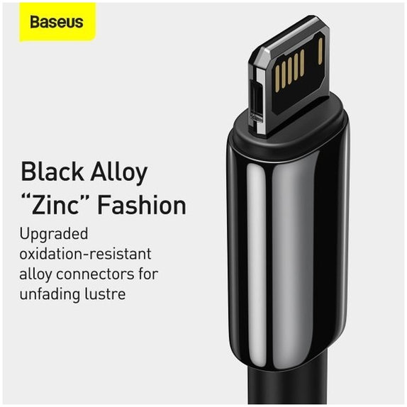 Baseus - Kabel Lightning/USB, 1.5m, schwarz