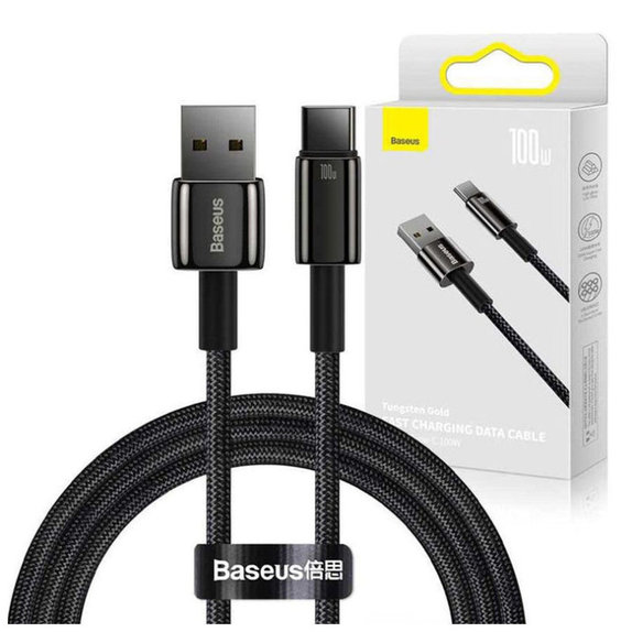 Baseus - Kabel USB-C/USB, 1.5m, schwarz