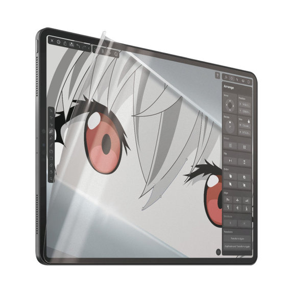 Schutzfolie GraphicPaper UWF für iPad Pro 12,9", Transparent, PanzerGlass