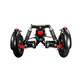 Monorim X3 - Dämpferkit mit Zwei Hinterrädern für Xiaomi Mi Electric Scooter 2 M365, Pro, Pro 2, Mi 3