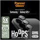 Hoops Ceramic Kameraobjektivschutz für Samsung S25+, Schwarz, PanzerGlass