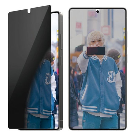 PanzerGlass - Gehärtetes Glas UWF Privacy mit aplikator für Samsung Galaxy S25 Ultra, transparent