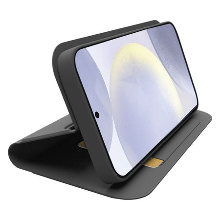 SBS - Hülle Book Wallet Smooth für Samsung Galaxy S25+, schwarz