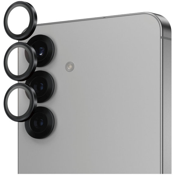 Kameralinsenschutz Hoops für Samsung S25, Schwarz, PanzerGlass