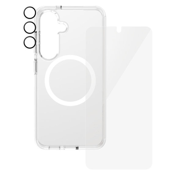 Bundle 3-in-1 für Samsung Galaxy S25, PanzerGlass