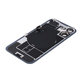 Apple iPhone 16 Plus - Rückgehäuseglas + Kameraglas + Metallplatte + Magsafe-Magnet + Flex kabel (Black)