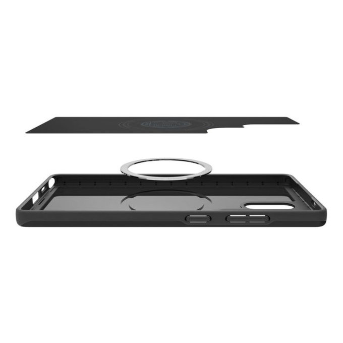 Spigen - Hülle Thin Fit mit MagSafe für Samsung Galaxy S25 Ultra, schwarz