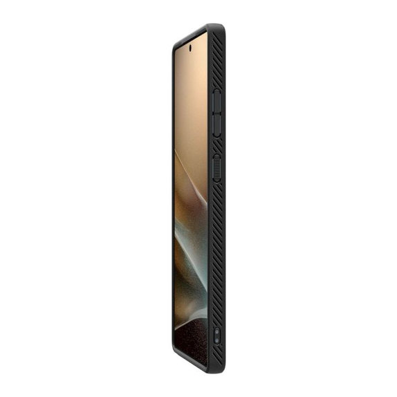Spigen - Hülle Liquid Air für Samsung Galaxy S25 Ultra, Matte Black