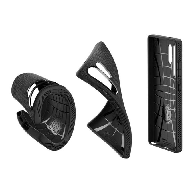 Spigen - Hülle Liquid Air für Samsung Galaxy S25 Ultra, Matte Black