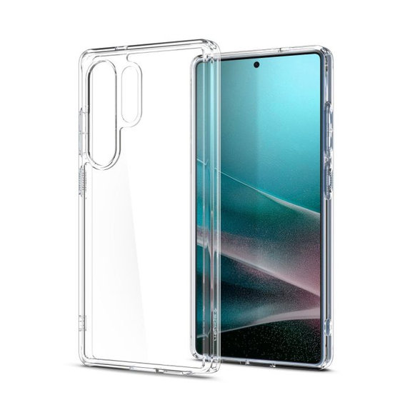 Spigen - Hülle Ultra Hybrid für Samsung Galaxy S25 Ultra, Crystal Clear