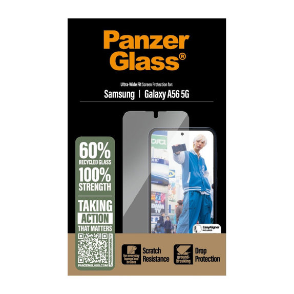 UWF Panzerglas für Samsung A56 5G, Transparent, PanzerGlass