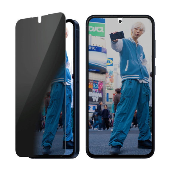 UWF Privacy Panzerglas für Samsung A56 5G, Transparent, PanzerGlass