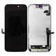Display Soft OLED für iPhone 16, Touchscreen-Glas mit Rahmen, FixPremium