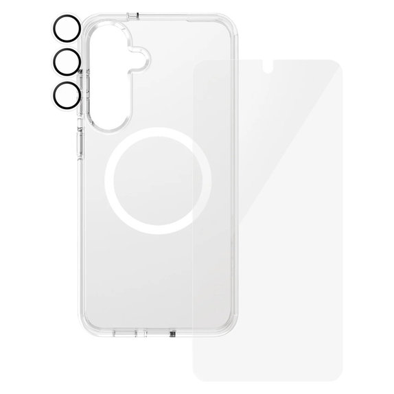 Bundle 3-in-1 für Samsung Galaxy S25+, PanzerGlass