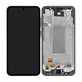 Samsung Galaxy A36 A366E - LCD Display + Touchscreen Front Glas + Rahmen (Awesome Black) - GH82-36841A Genuine Service Pack