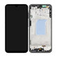 Samsung Galaxy A26 A266E - LCD Display + Touchscreen Front Glas + Rahmen (Black) - GH82-37049A Genuine Service Pack